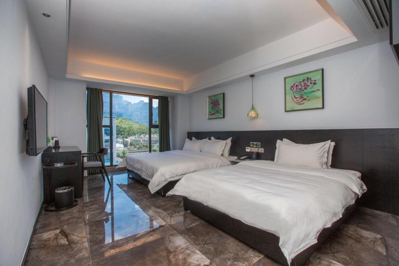 Niuguanjia Modern Guest House Zhangjiajie Buitenkant foto